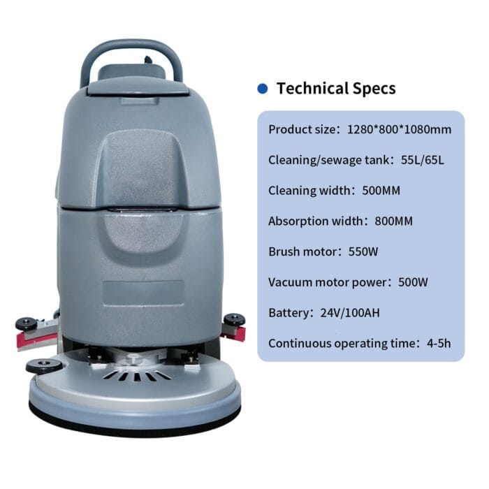 A500BT Walk Behind Scrubber - Image 3