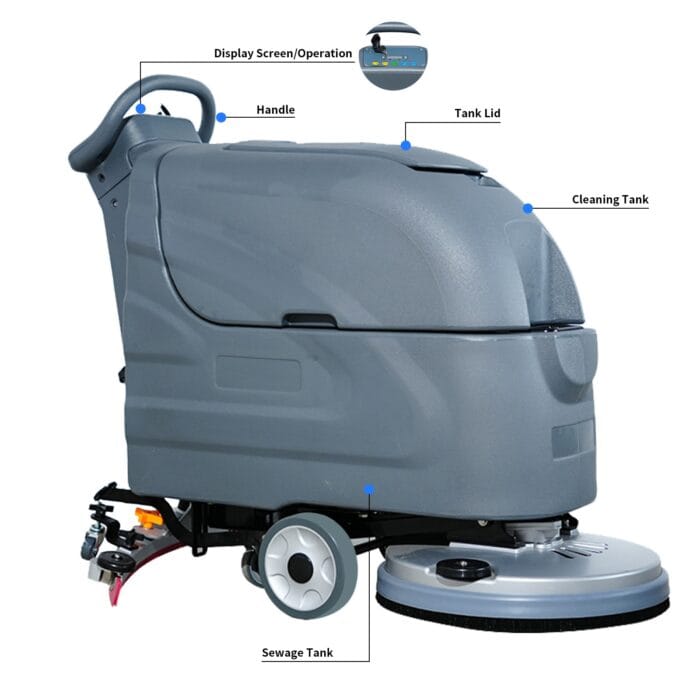 A500BT Walk Behind Scrubber - Image 4