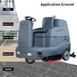 A860 Ride On Scrubber Machine