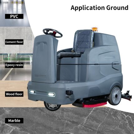 A860 Ride On Scrubber Machine