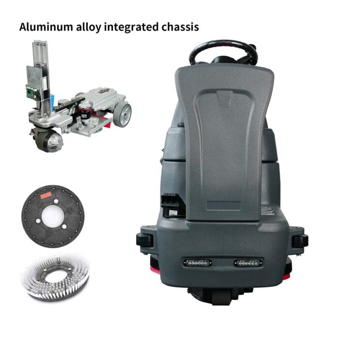 A660 Ride On Scrubber Machine - Image 3