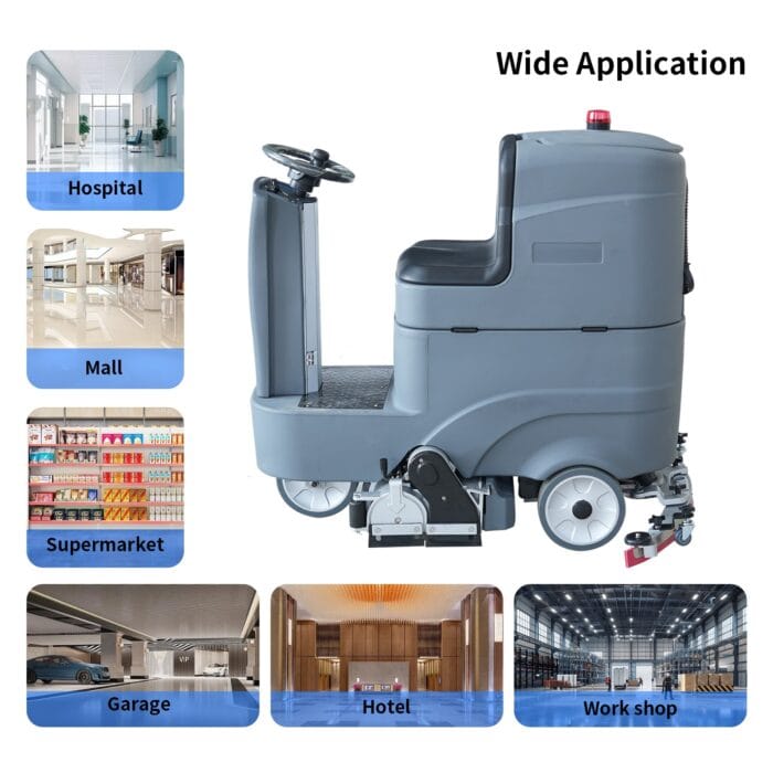 A650R Ride On Scrubber Machine - Image 6