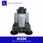 A1250 Ride On Sweeper Machine