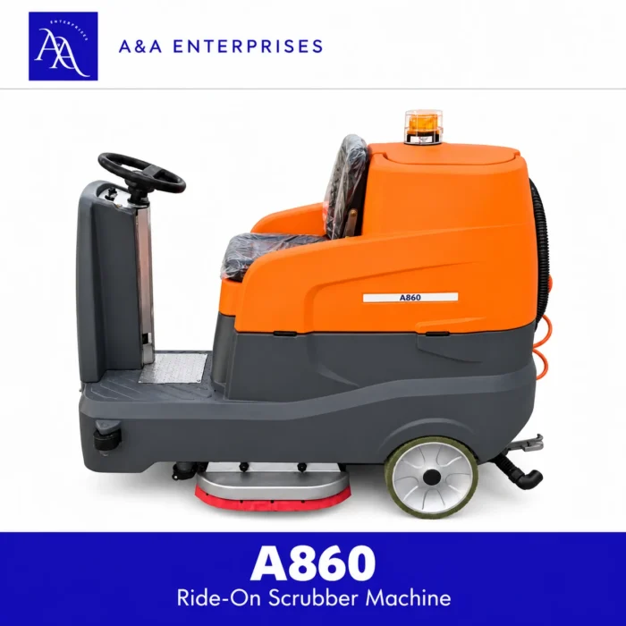 A860 Ride On Scrubber Machine - Image 1